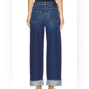 MOTHER Lil Spitfire Nerdy Cuff Wide Jean